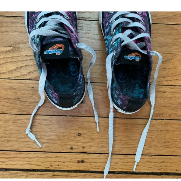 Superhero girls converse size 1 - Picture 6 of 7